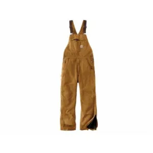Carhartt Men's Loose Fit Washed Duck Insulated Bibs SKU - 837636