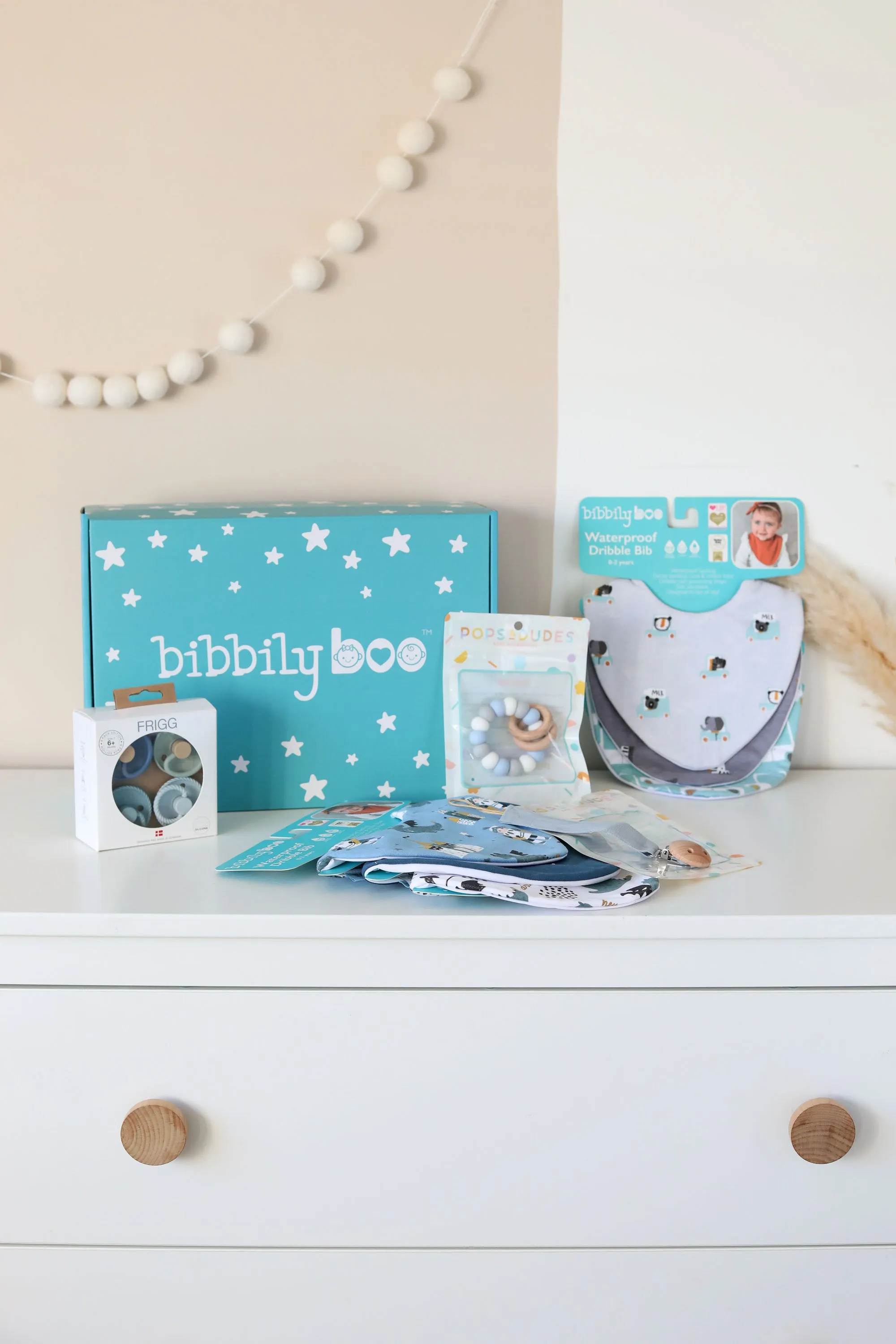Cars & Dragons Dribble Bib Gift Box