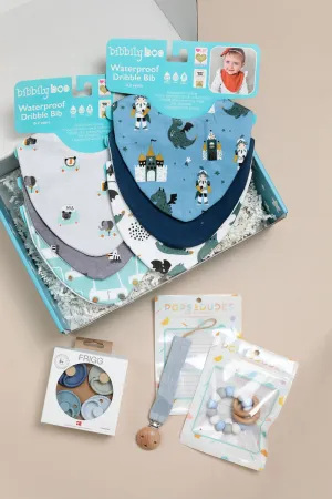 Cars & Dragons Dribble Bib Gift Box