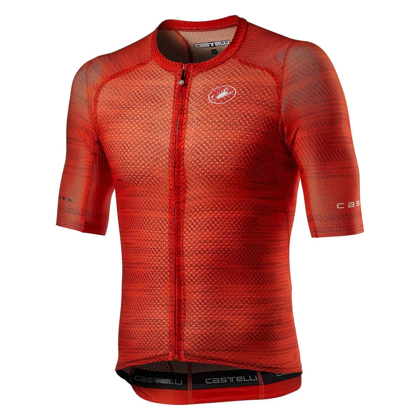 Castelli Climber's 3.0 Mens Cycling Jersey (Fiery Red)