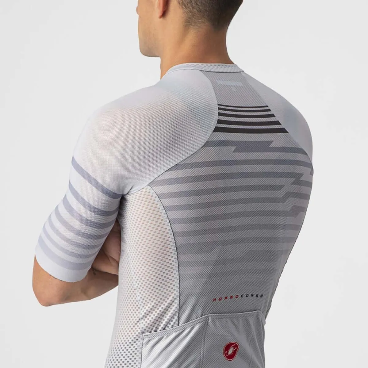 Castelli Climbers 3.0 Mens Cycling Jersey (Silver Gray/Dark Gray)
