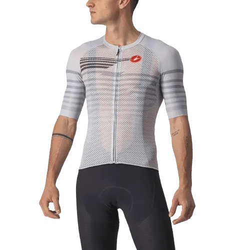 Castelli Climbers 3.0 Mens Cycling Jersey (Silver Gray/Dark Gray)