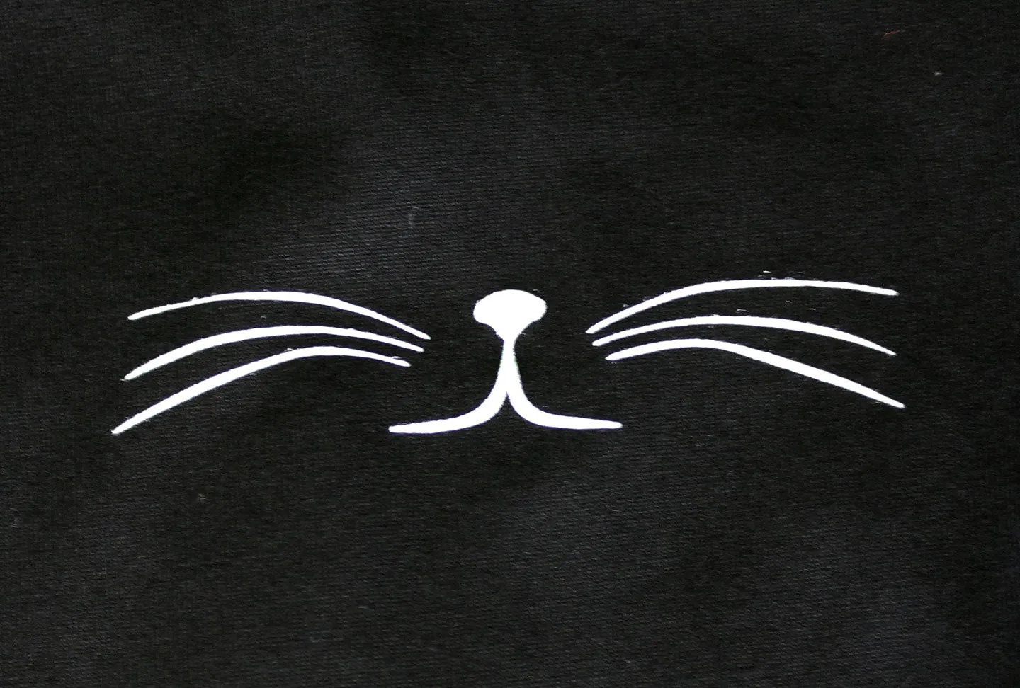 Cat Mom Long Sleeved V-neck Tee Shirt-Black