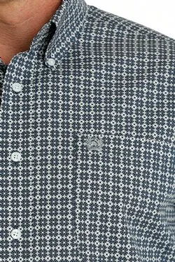 Cinch - Men's Geometric Long Sleeve Shirt | Mtw1105696