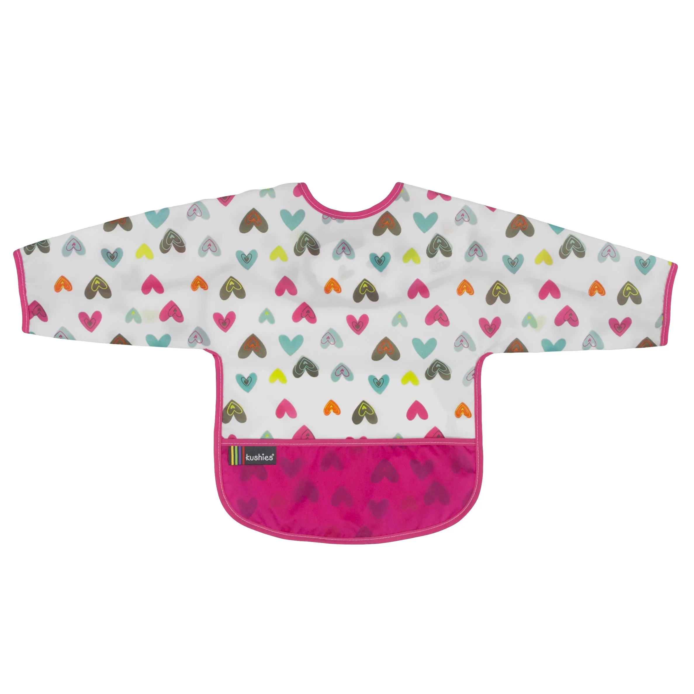 Clean Bib with Sleeves- 2-4 Yr
