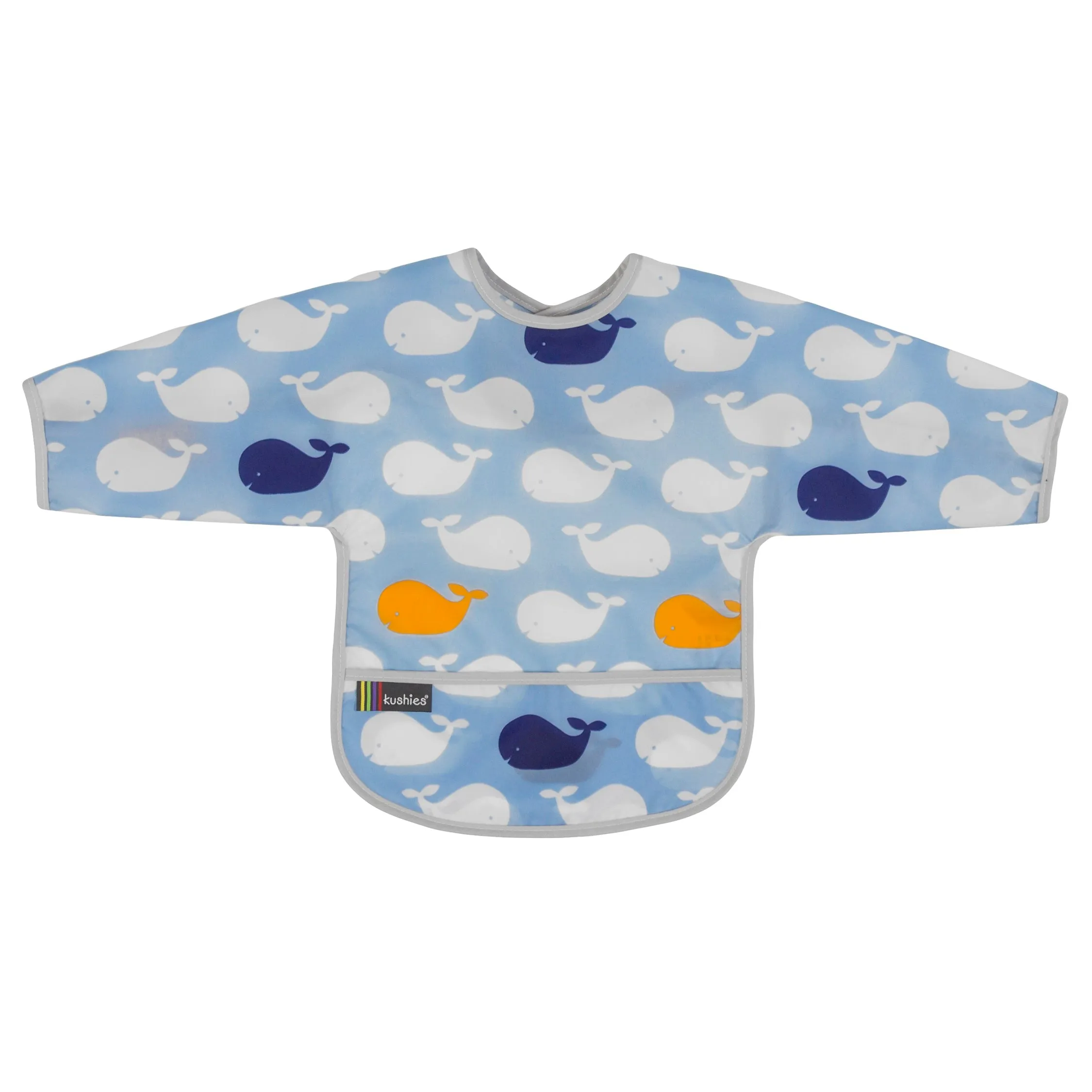 Clean Bib with Sleeves- 2-4 Yr