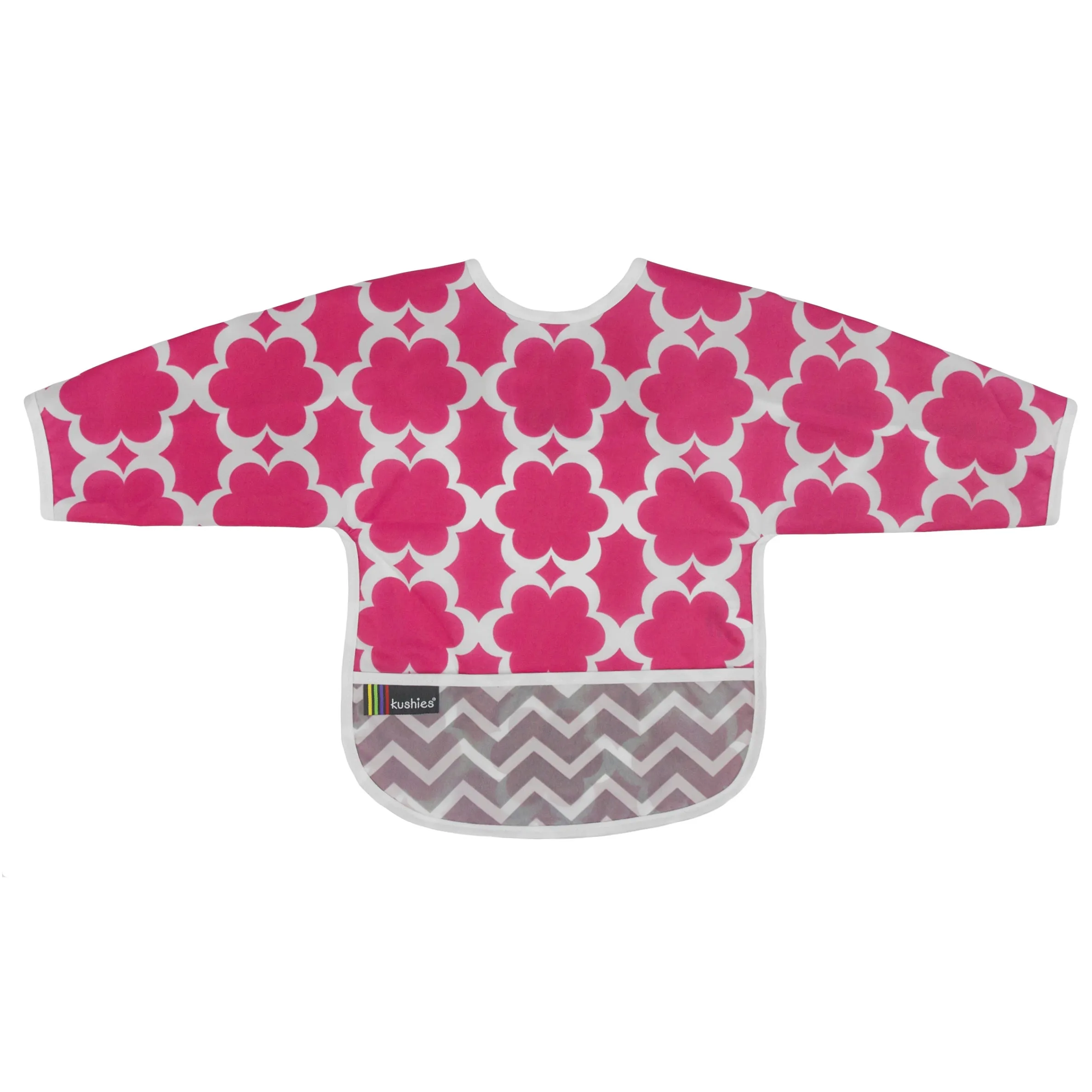 Clean Bib with Sleeves- 2-4 Yr