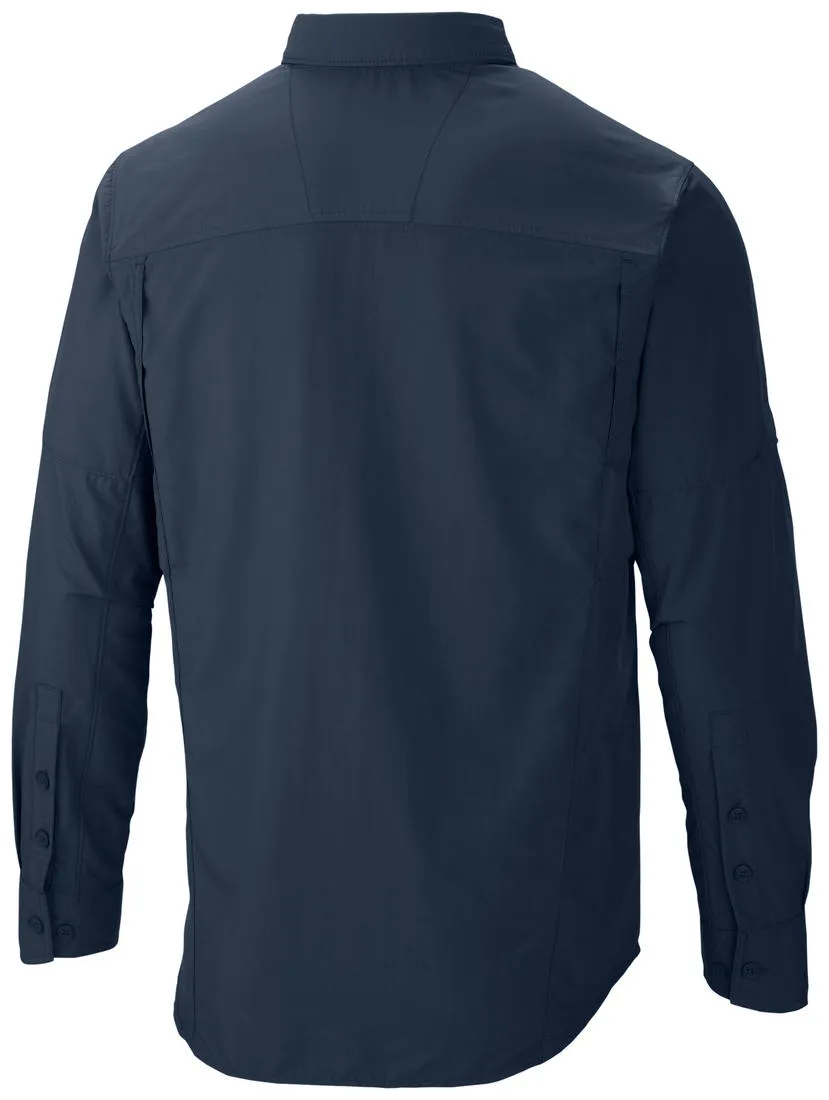 Columbia Men Blue Silver Ridge Long Sleeve Shirt