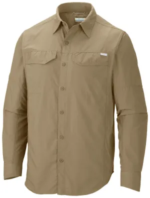 Columbia Men Brown Silver Ridge Long Sleeve Shirt