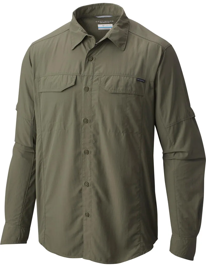 Columbia Men Olive Silver Ridge Long Sleeve Shirt