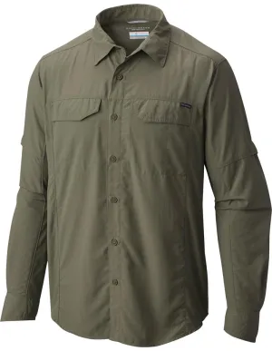 Columbia Men Olive Silver Ridge Long Sleeve Shirt