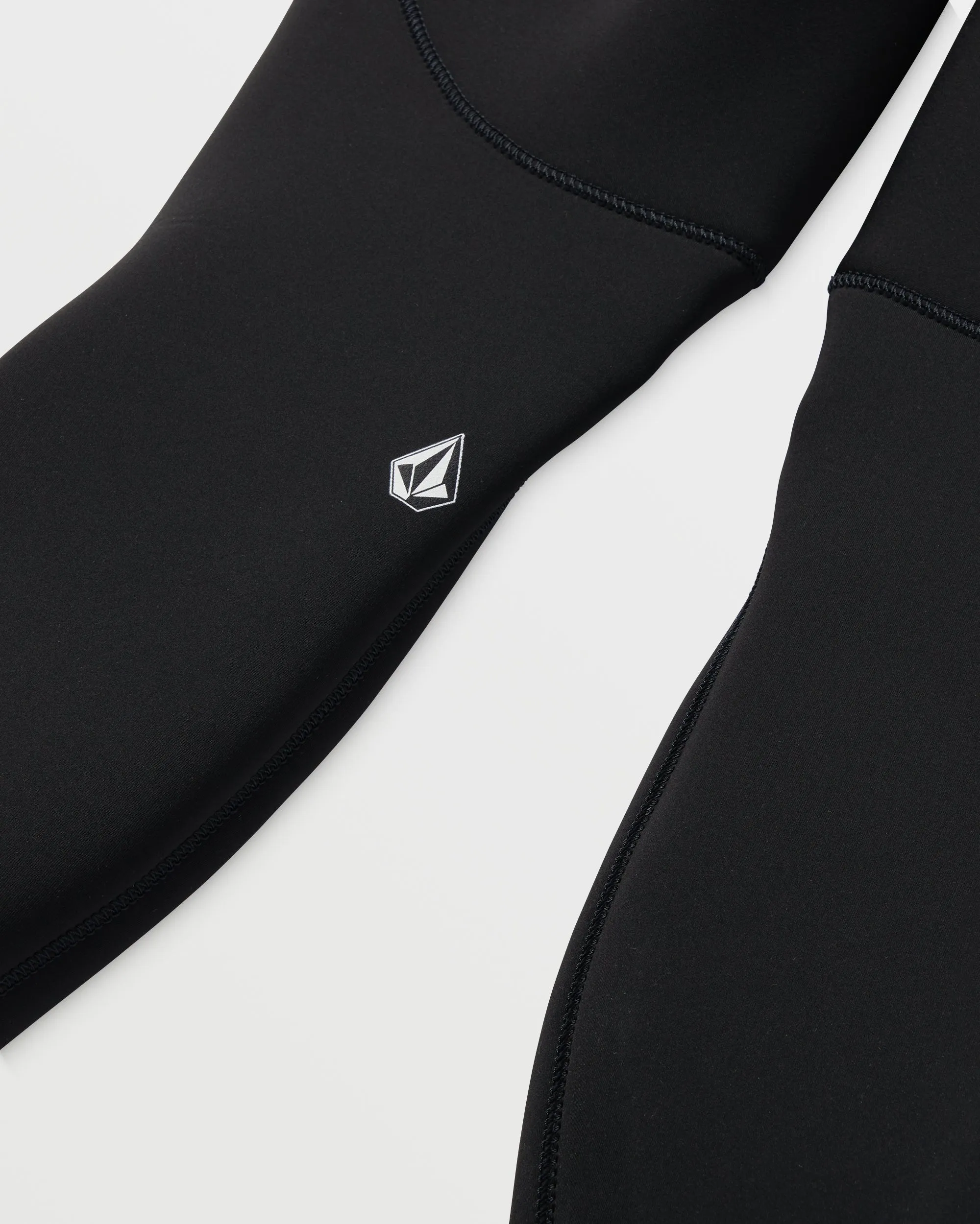 Combinaison de Surf 4/3 mm Zippée Poitrine - BLACK
