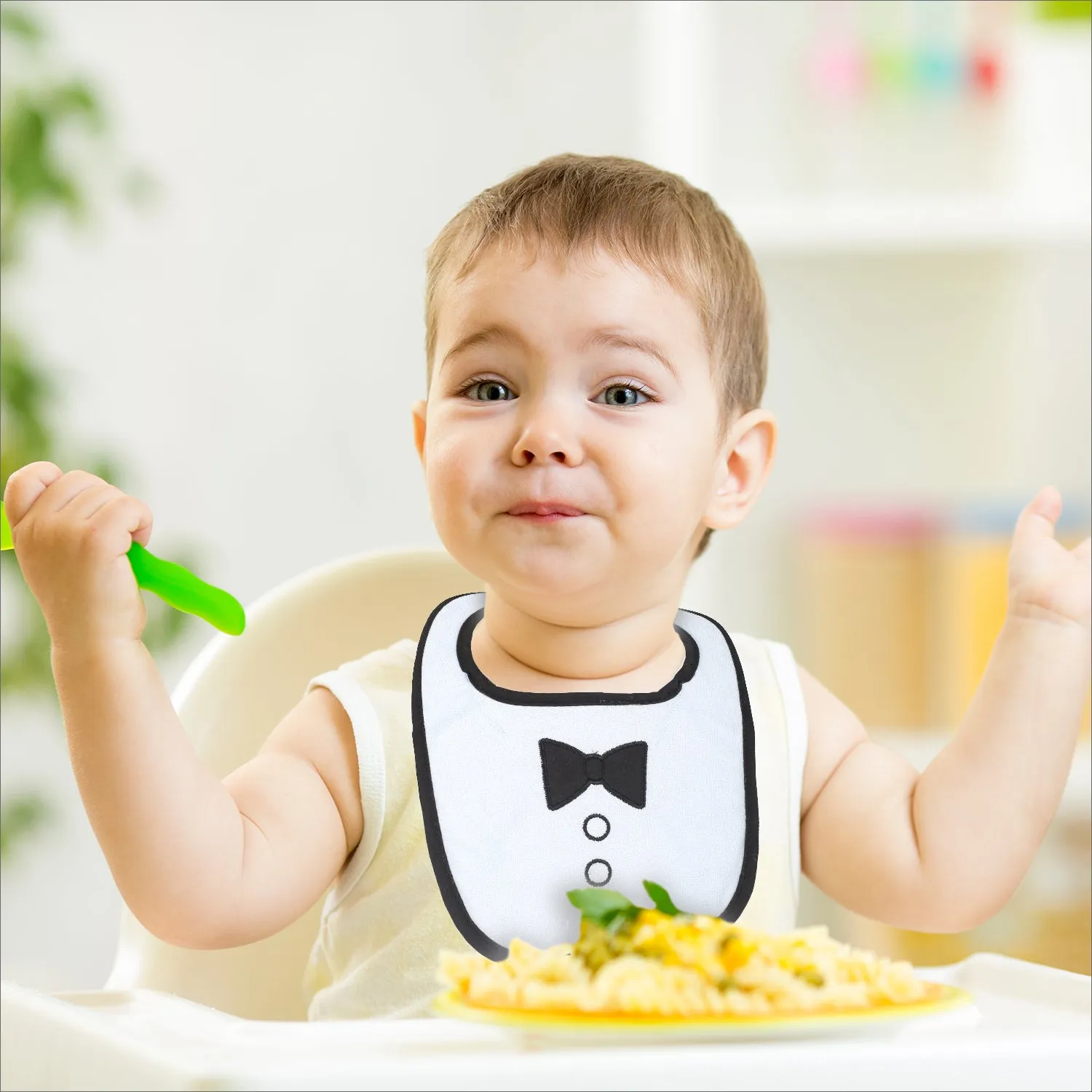 Cool Dude Black And Blue 3 Pk Bibs