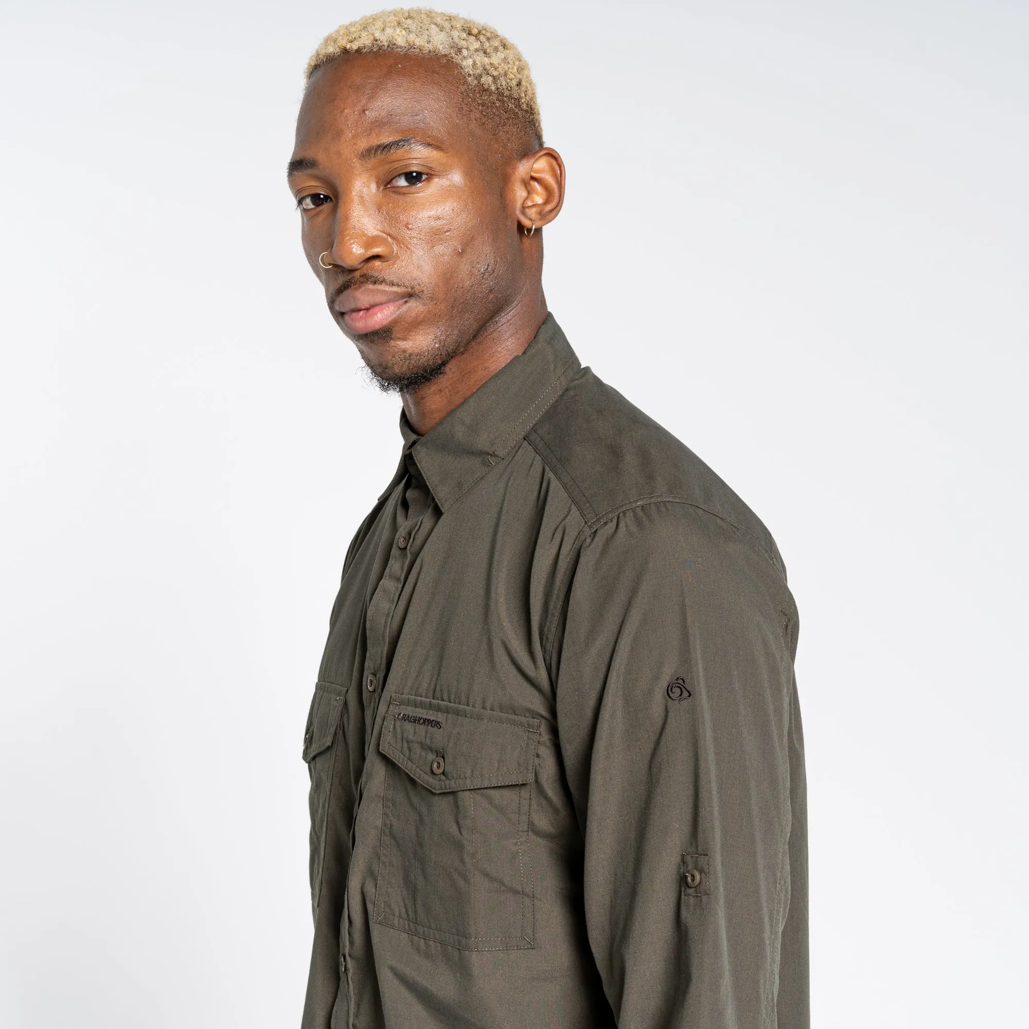 Craghoppers Mens Kiwi Long Sleeved Shirt