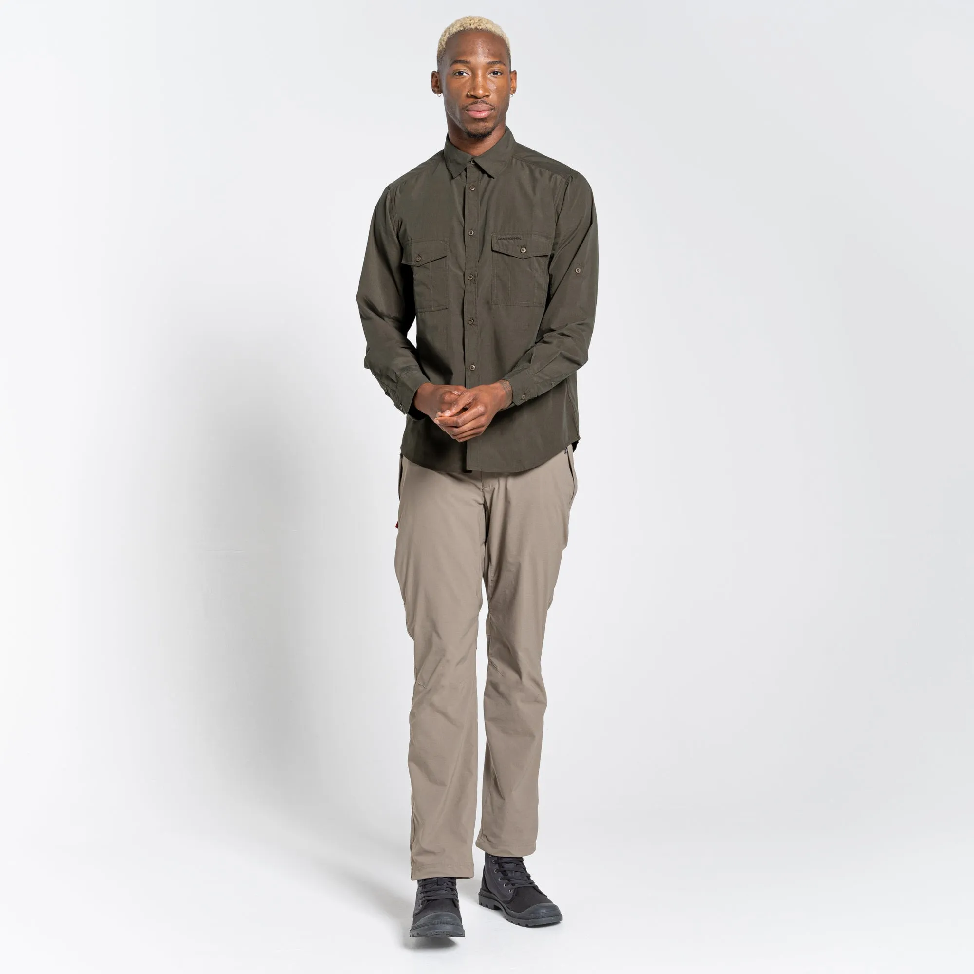 Craghoppers Mens Kiwi Long Sleeved Shirt