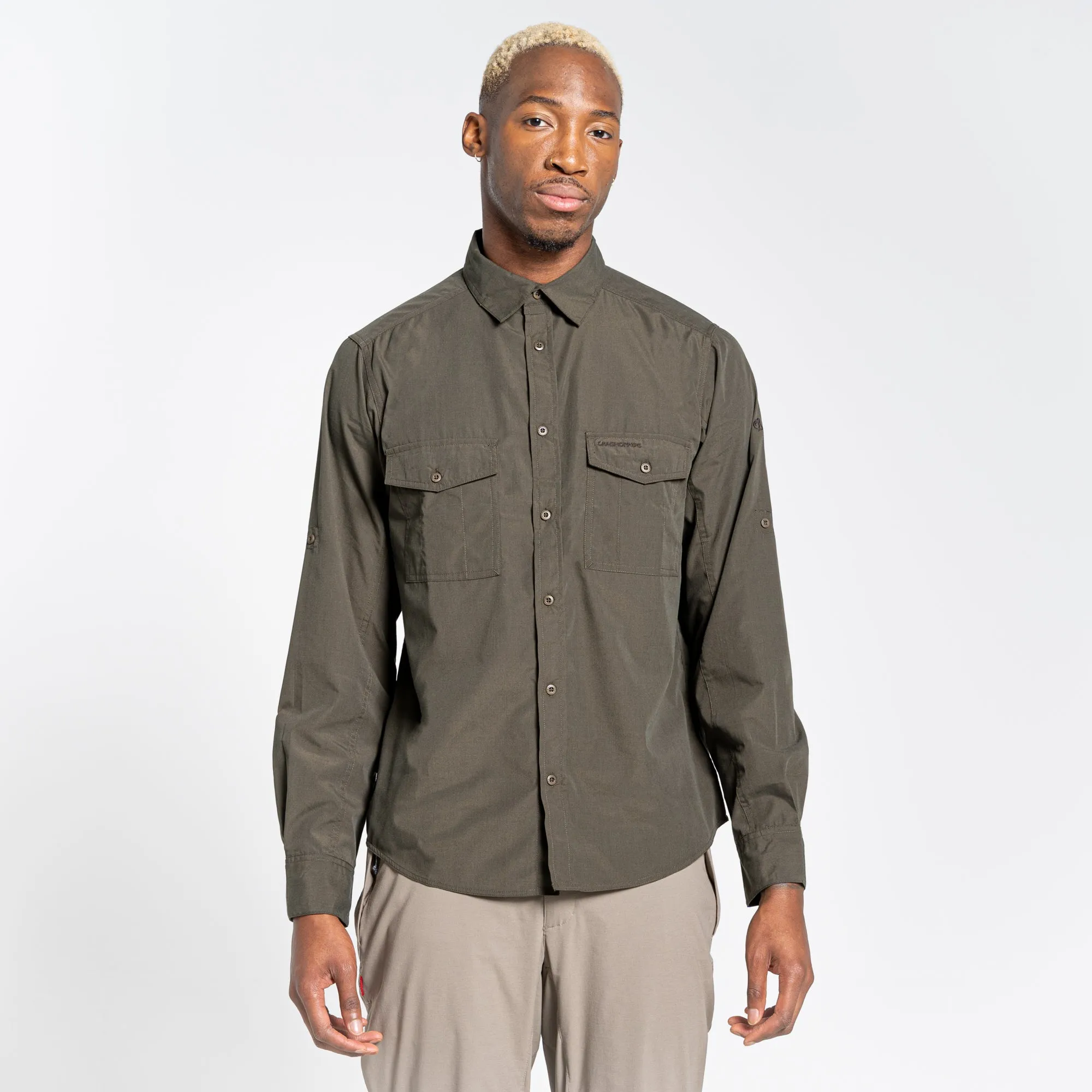 Craghoppers Mens Kiwi Long Sleeved Shirt