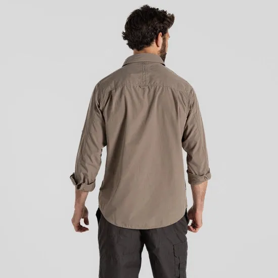 Craghoppers Mens Kiwi Long Sleeved Shirt