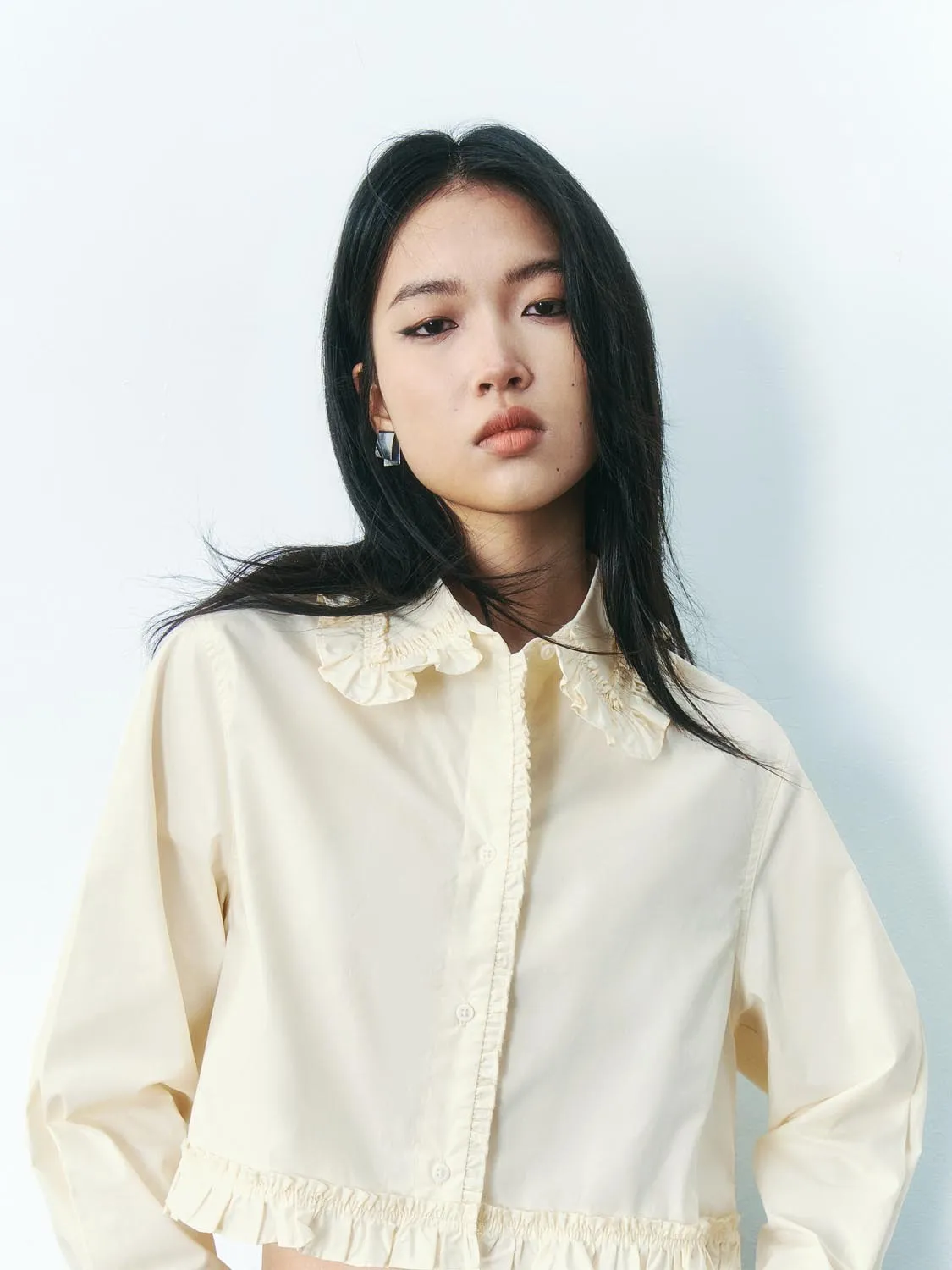 Cropped Long Sleeve Shirts