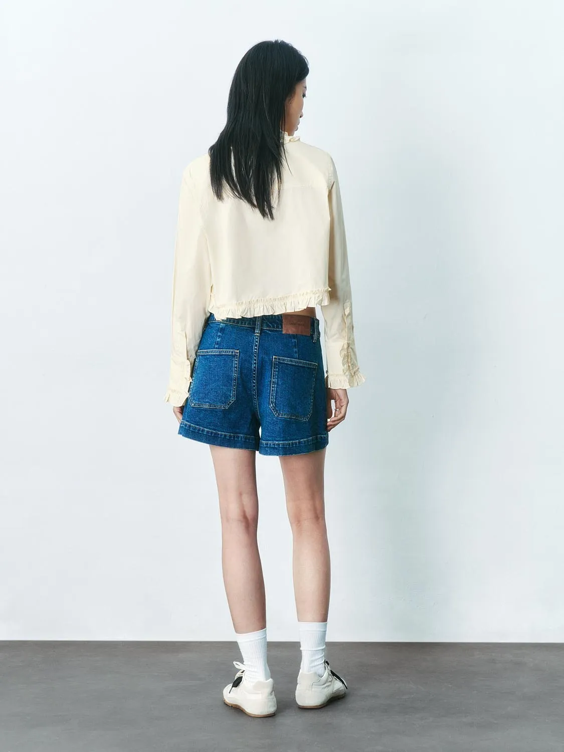 Cropped Long Sleeve Shirts