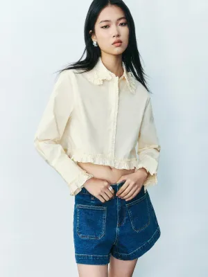 Cropped Long Sleeve Shirts