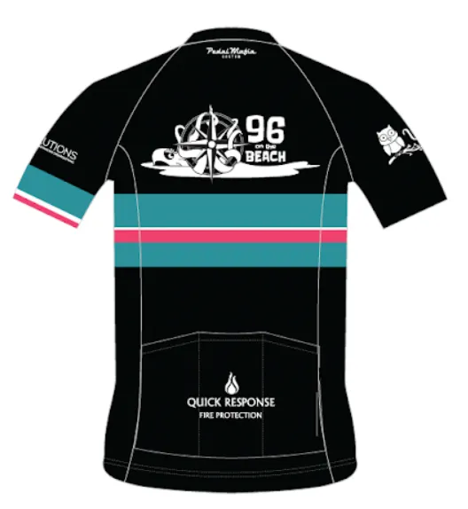 Custom Pro Jersey - PRC Black Aqua
