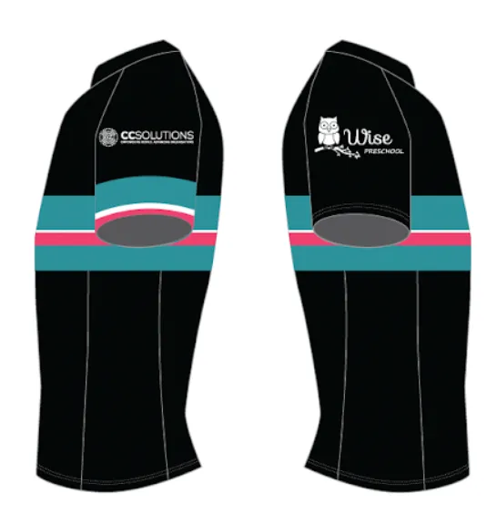 Custom Pro Jersey - PRC Black Aqua