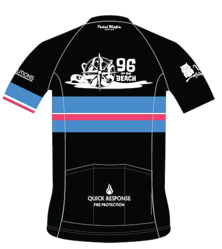 Custom Pro Jersey - PRC Black Blue