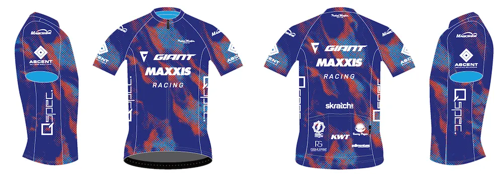 Custom Pro Vapour Jersey - Giant Maxxis Racing