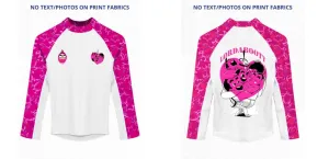 Custom Rash Guard (Kids, Women, Men) Long Sleeve