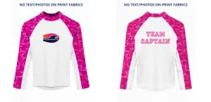 Custom Rash Guard (Kids, Women, Men) Long Sleeve