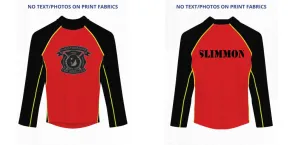 Custom Rash Guard (Kids, Women, Men) Long Sleeve