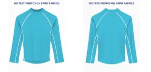 Custom Rash Guard (Kids, Women, Men) Long Sleeve