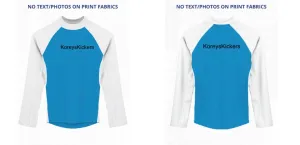 Custom Rash Guard (Kids, Women, Men) Long Sleeve