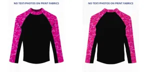 Custom Rash Guard (Kids, Women, Men) Long Sleeve