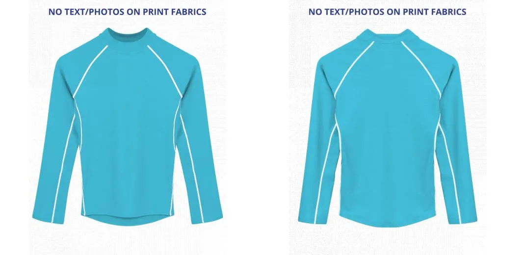Custom Rash Guard (Kids, Women, Men) Long Sleeve