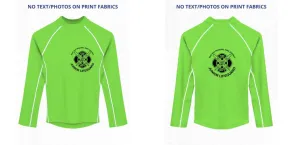 Custom Rash Guard (Kids, Women, Men) Long Sleeve