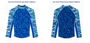 Custom Rash Guard (Kids, Women, Men) Long Sleeve