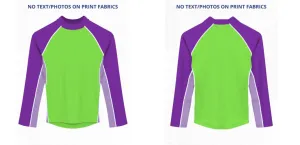 Custom Rash Guard (Kids, Women, Men) Long Sleeve
