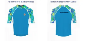 Custom Rash Guard (Kids, Women, Men) Short Sleeve