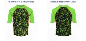 Custom Rash Guard (Kids, Women, Men) Short Sleeve