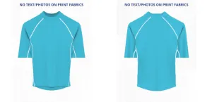 Custom Rash Guard (Kids, Women, Men) Short Sleeve