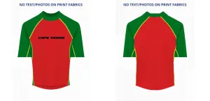 Custom Rash Guard (Kids, Women, Men) Short Sleeve