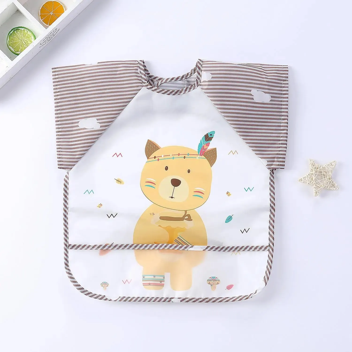 Cute Cartoon Waterproof Baby Bib