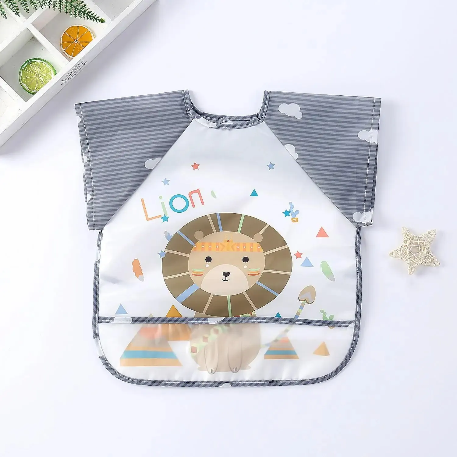 Cute Cartoon Waterproof Baby Bib