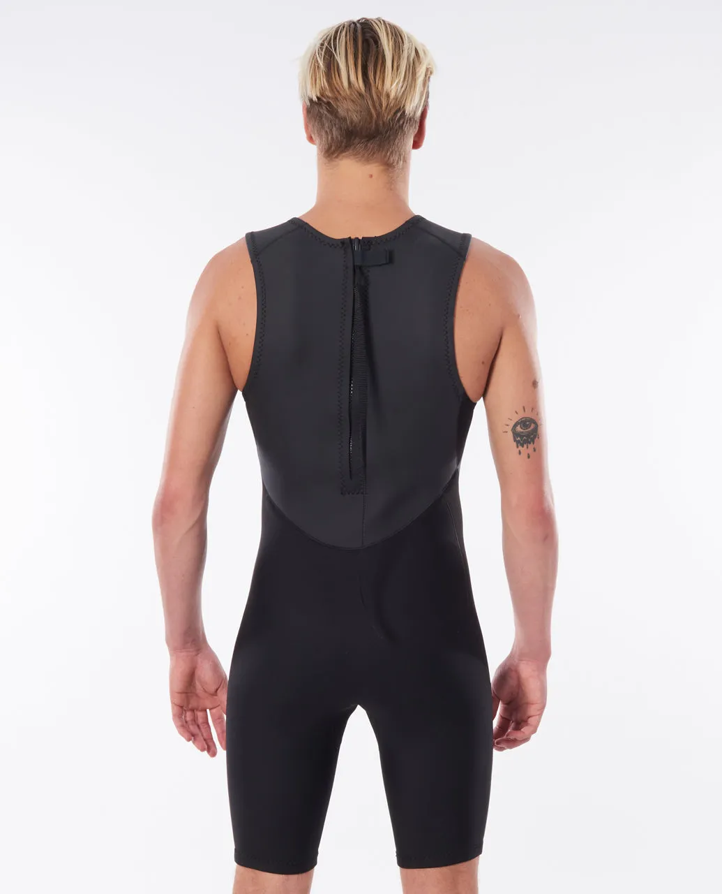 Dawn Patrol Short John - Black
