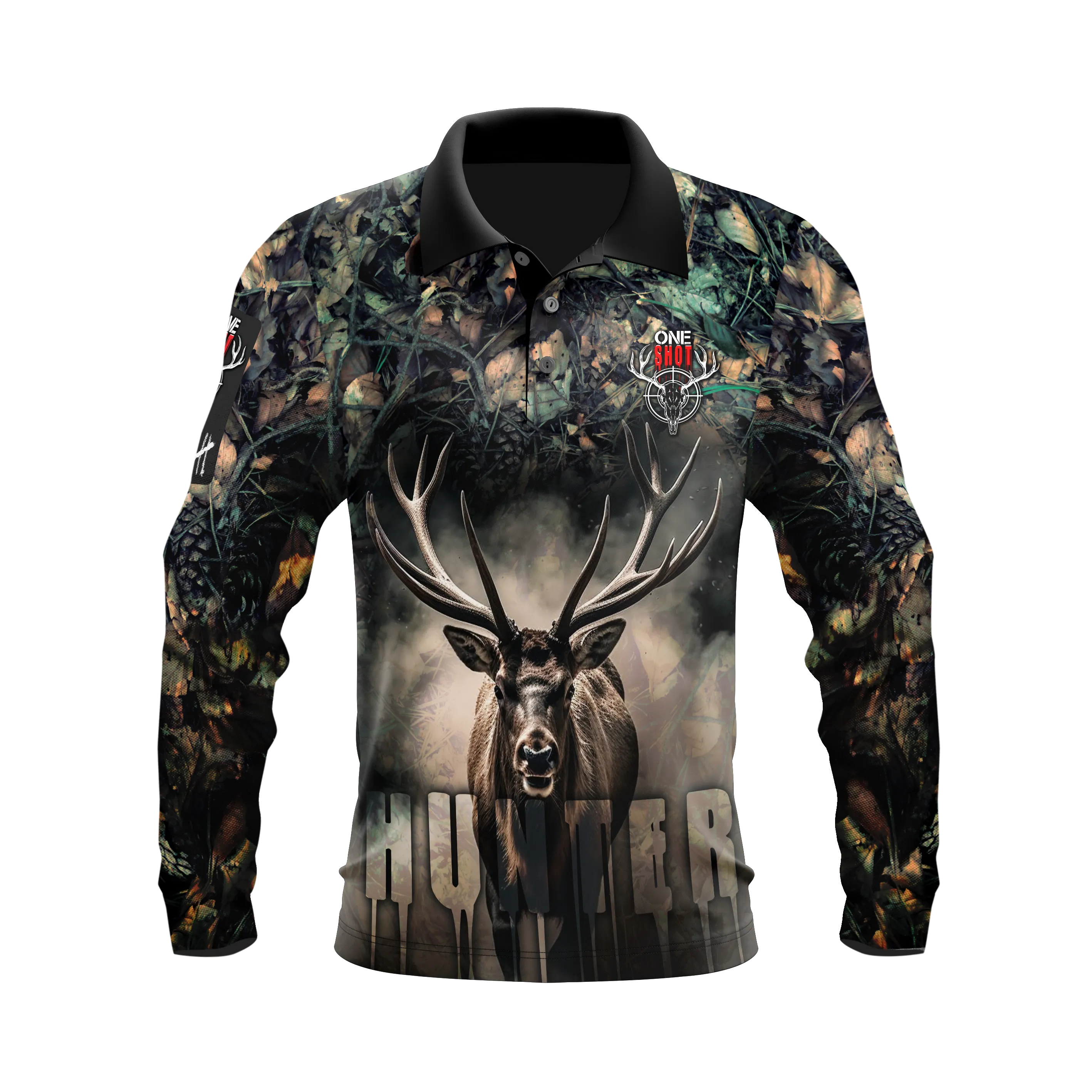Deer Hunter 2024 Camo Polo Shirt