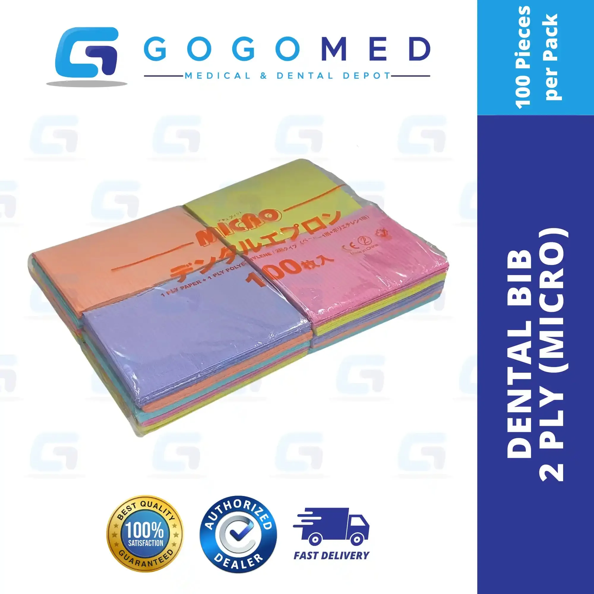 Dental Polybib 2 ply