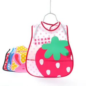 Design Baby Bibs Waterproof Silicone Feeding Baby Saliva Towel born Cartoon Waterproof Aprons Baby Bibs