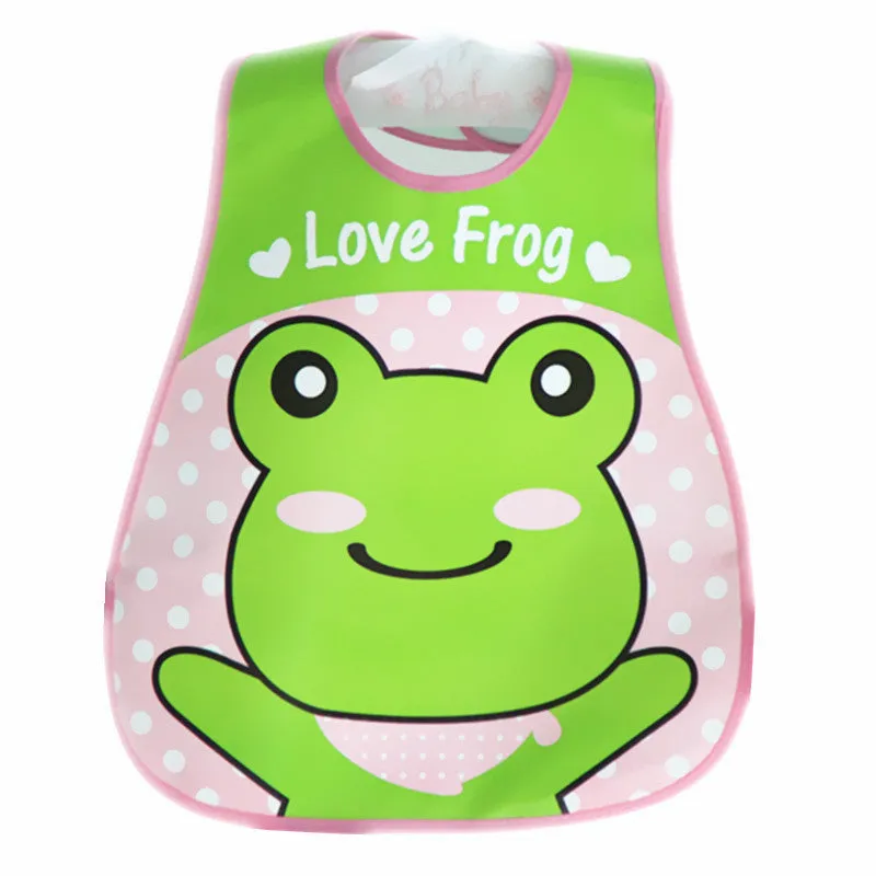 Design Baby Bibs Waterproof Silicone Feeding Baby Saliva Towel born Cartoon Waterproof Aprons Baby Bibs