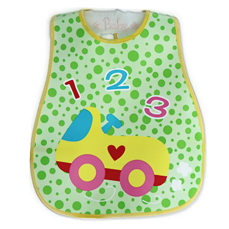 Design Baby Bibs Waterproof Silicone Feeding Baby Saliva Towel born Cartoon Waterproof Aprons Baby Bibs
